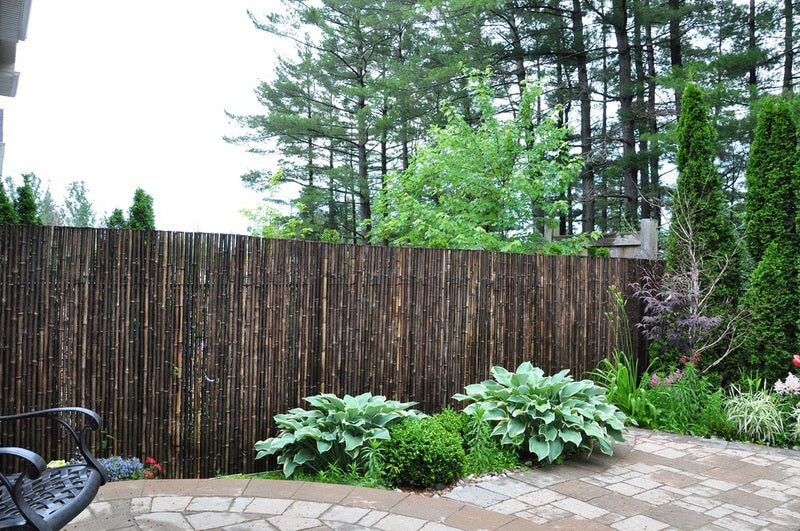 Bamboo Fencing - Dark Brown