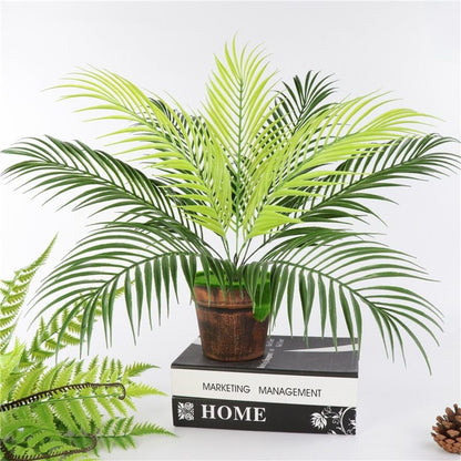 Faux Palm Leaves