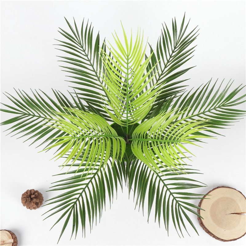 Faux Palm Leaves