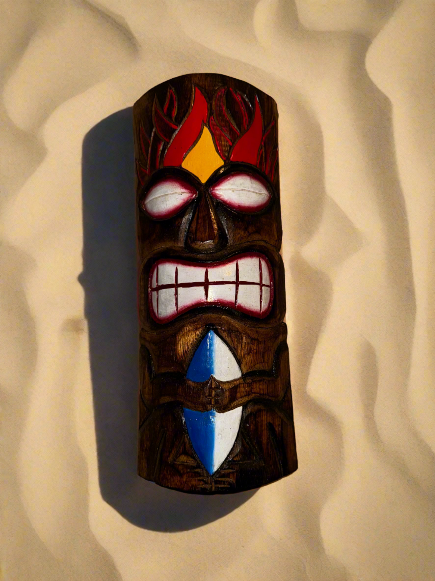 12" Tiki Mask - Surf