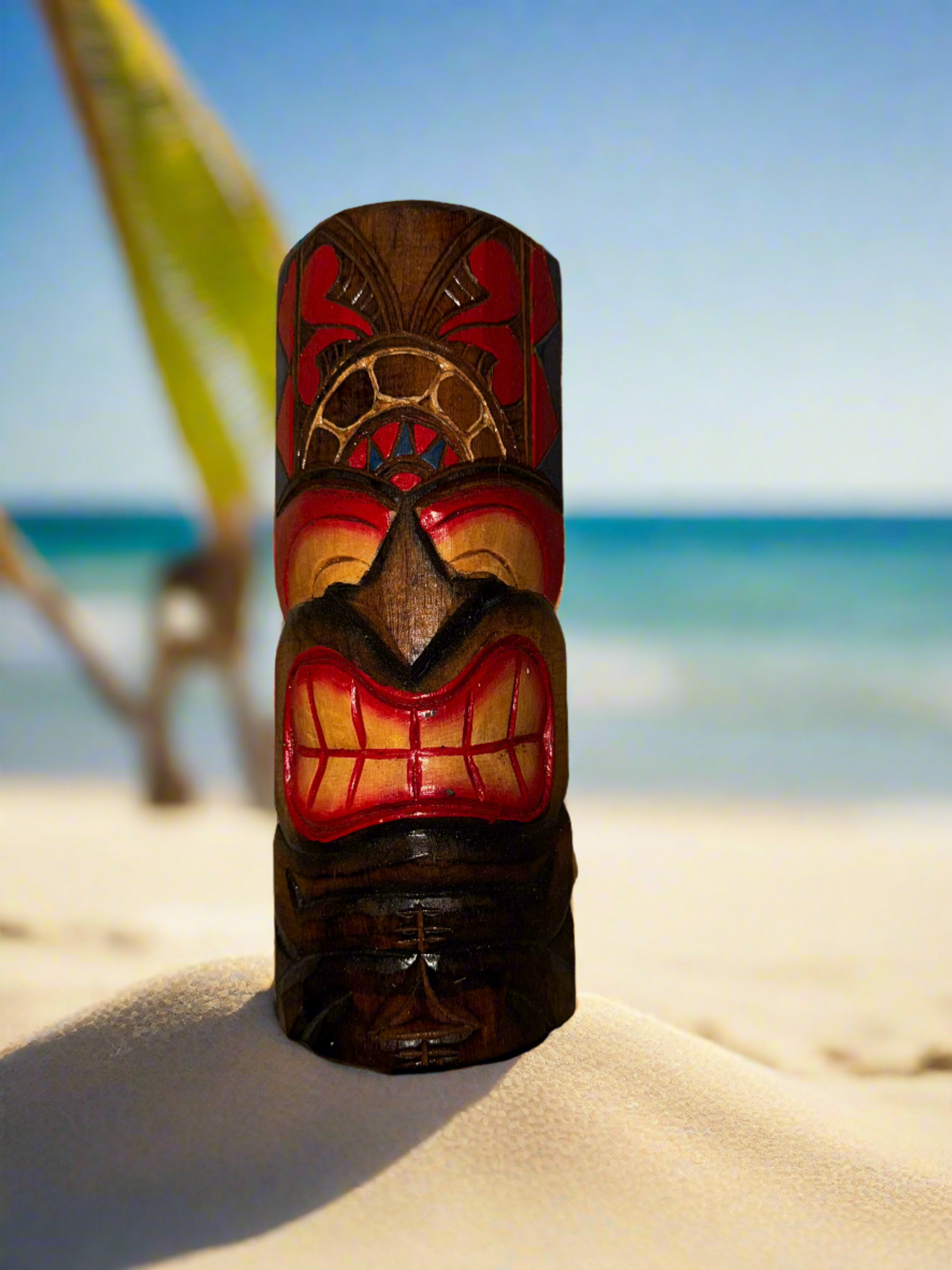 12" Tiki Mask - Smile