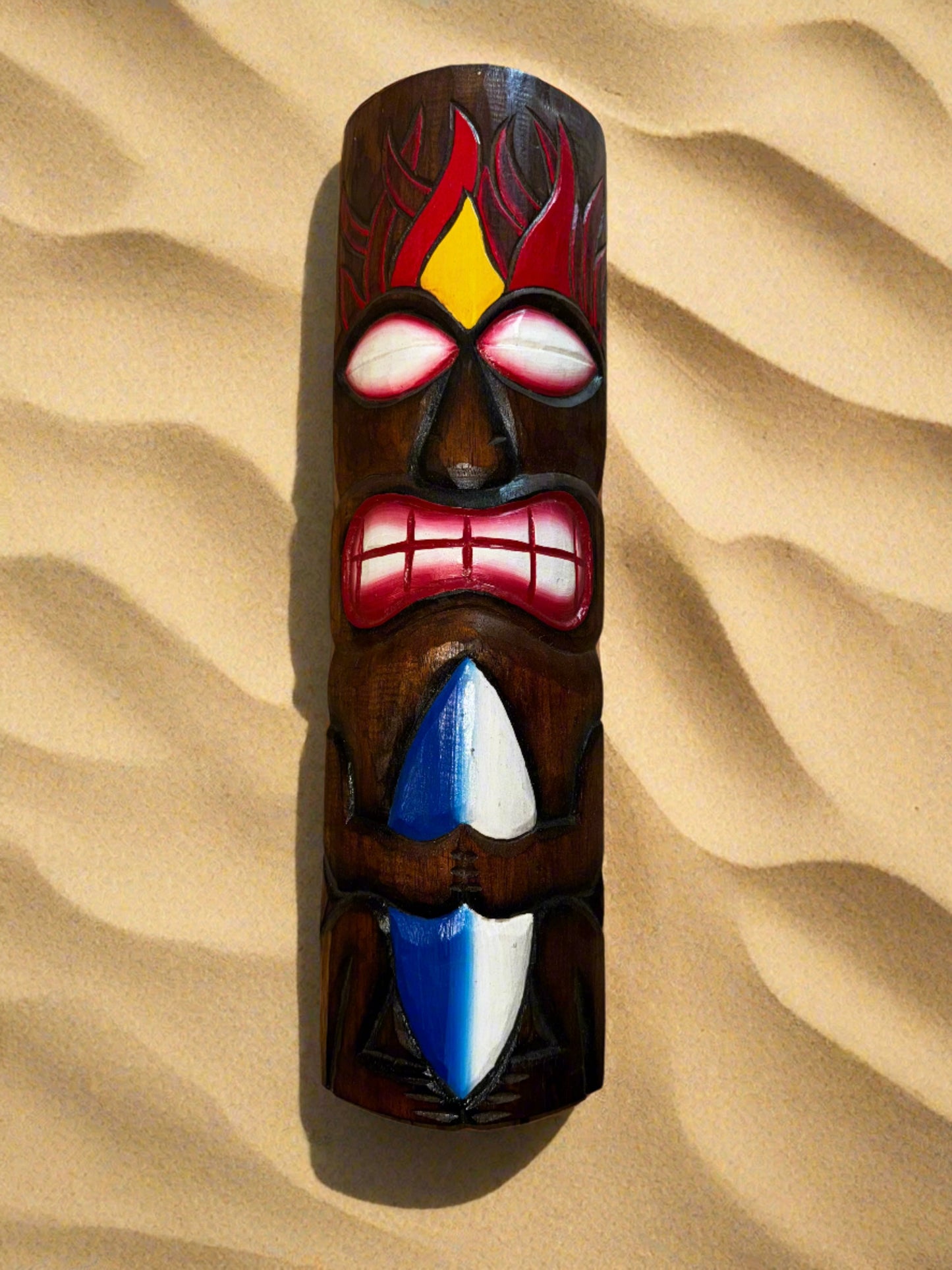 20" Tiki Mask - Surf