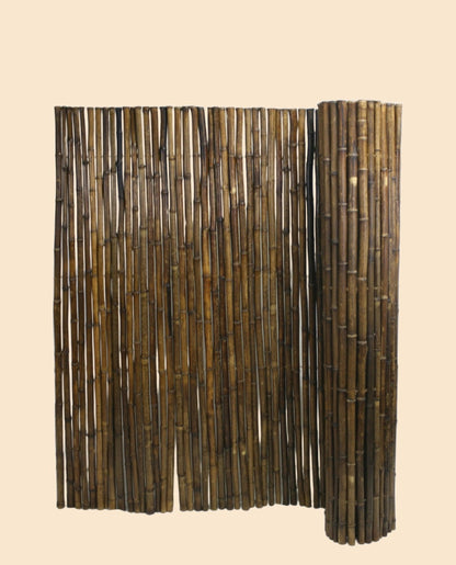 Bamboo Fencing - Dark Brown